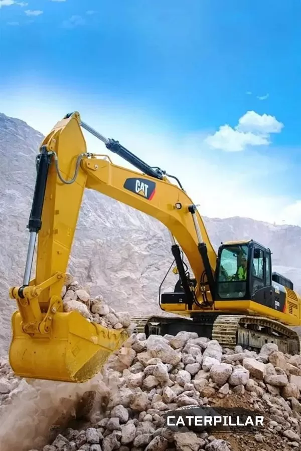 used caterpillar excavator