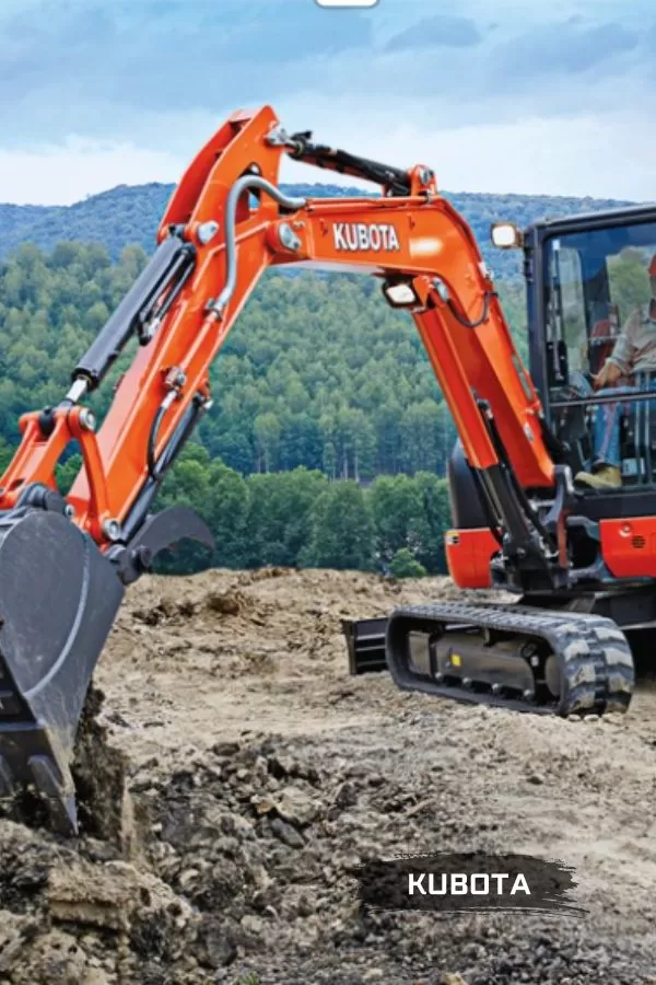 used kubota excavator