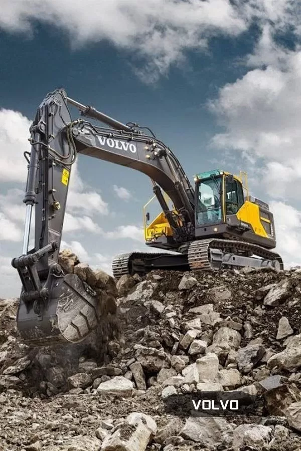 used volvo excavator