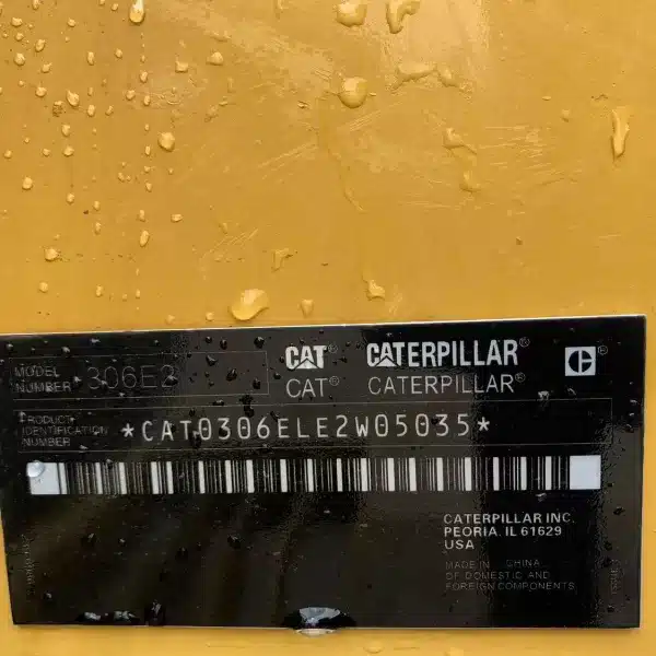 Used Cat 306E2 Excavator